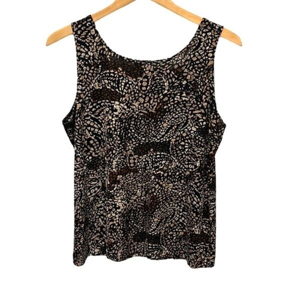 Additions by Chico’s animal print tank - Picture 2 of 5